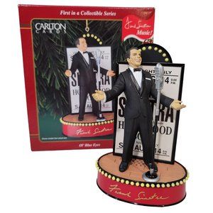 vintage Carlton Cards Heirloom Collection Frank Sinatra Ol' Blue Eyes ornament